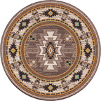 Barrel - Worn Saddle American Dakota Rugs