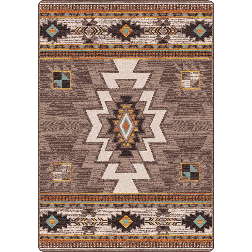 Barrel - Worn Saddle American Dakota Rugs