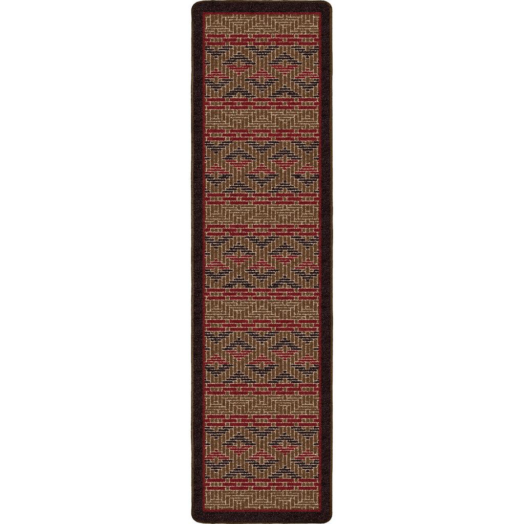 Basket Weave - Dark Chocolate American Dakota Rugs