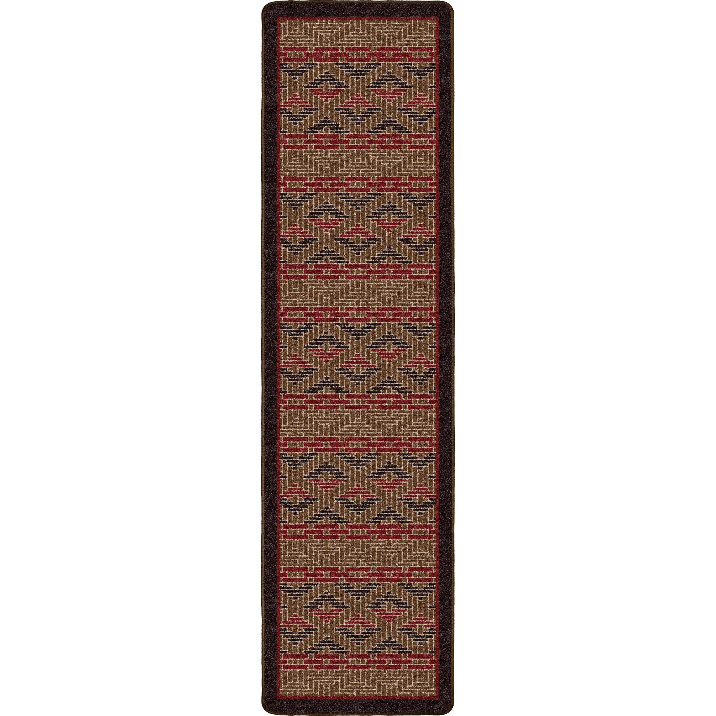 Basket Weave - Dark Chocolate American Dakota Rugs