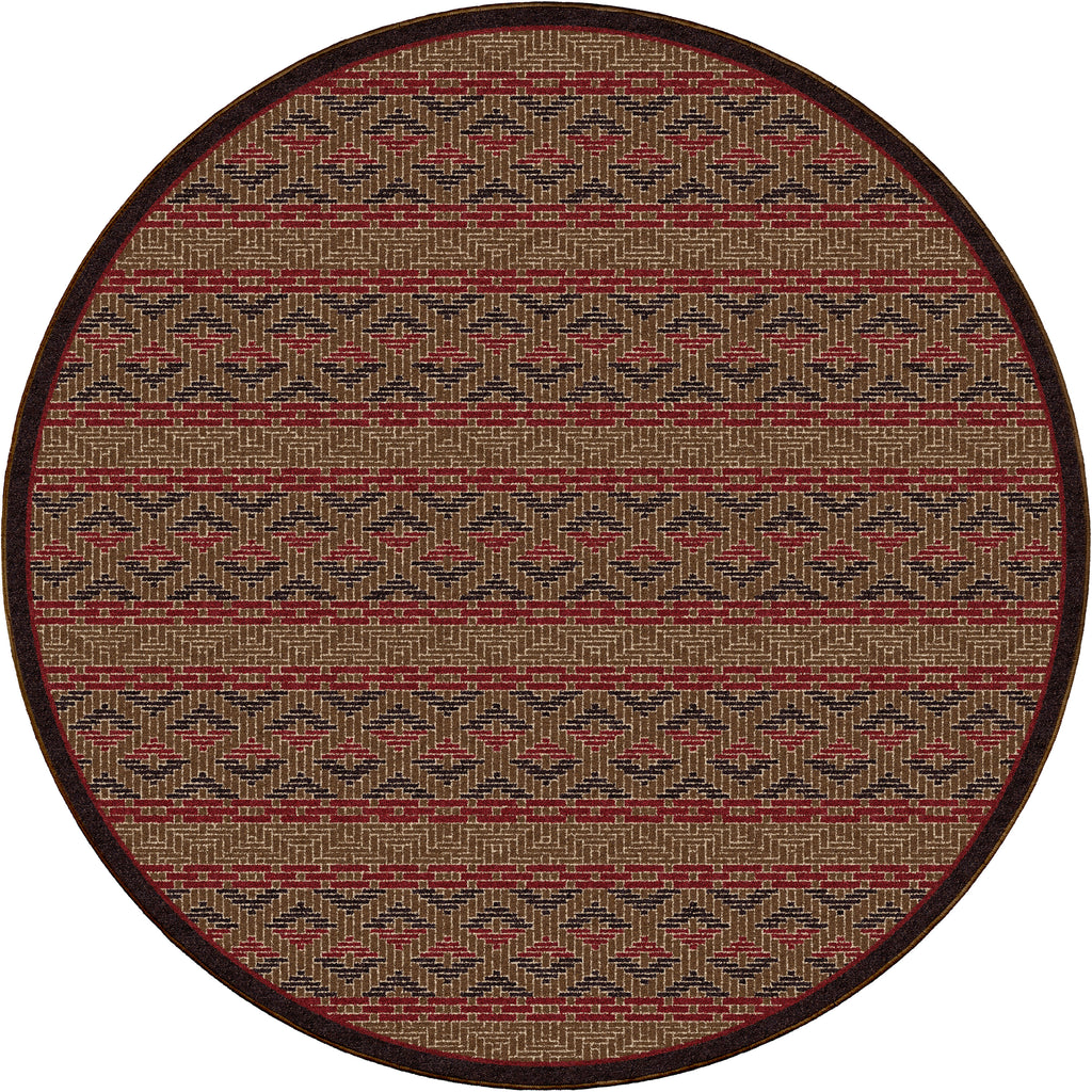 Basket Weave - Dark Chocolate American Dakota Rugs