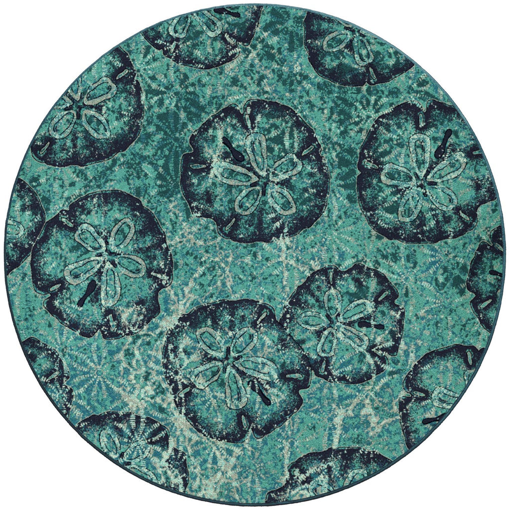 Beach Money Aqua American Dakota Rugs
