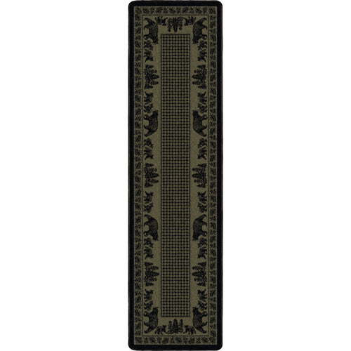 Bear Family - Green American Dakota Rugs