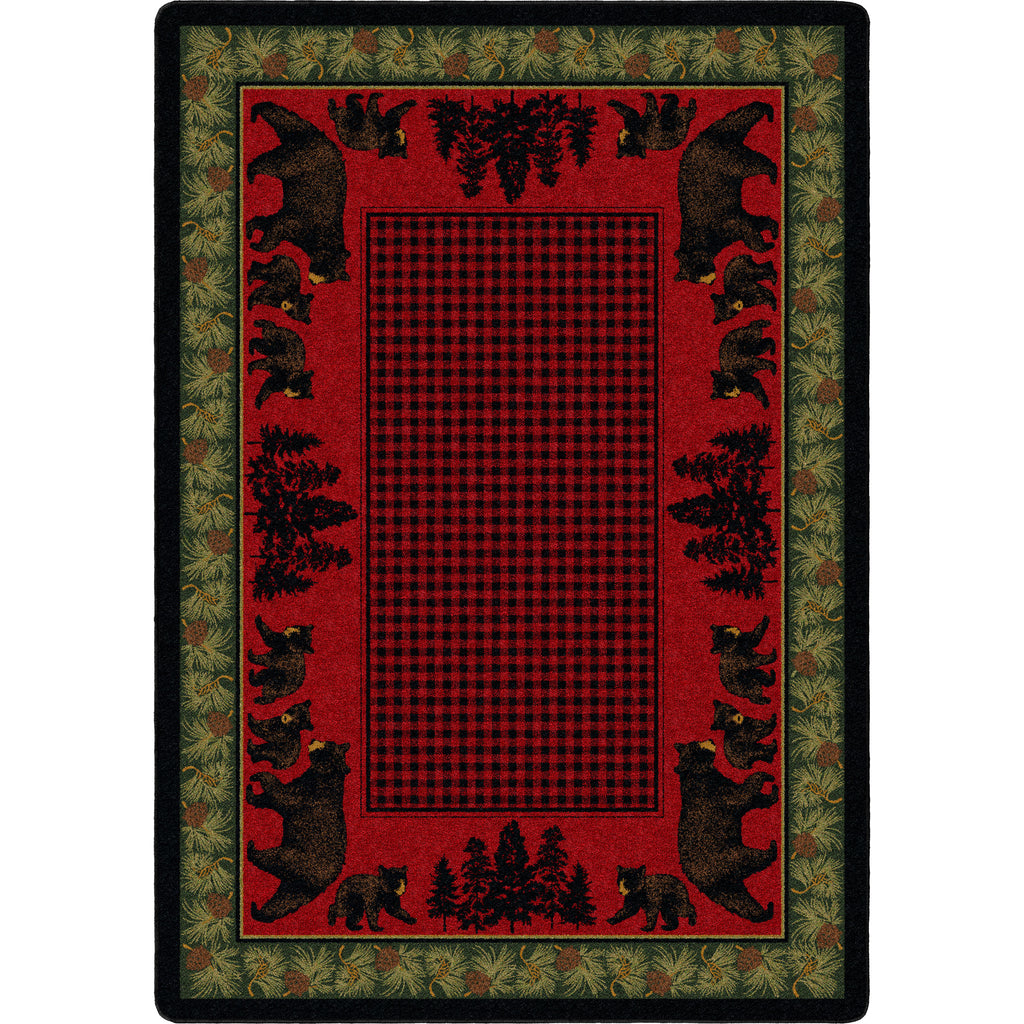 Bear Family - Multi American Dakota Rugs