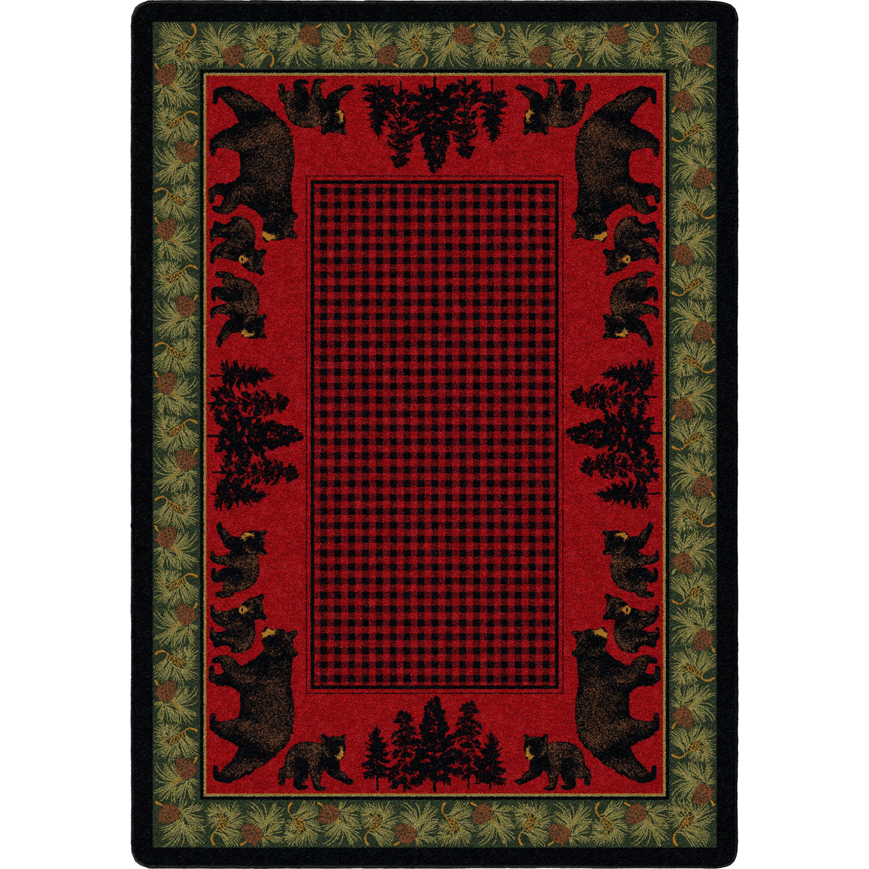 Bear Family - Multi American Dakota Rugs