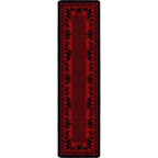 Bear Family - Red American Dakota Rugs