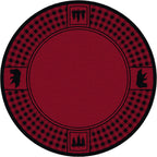 Bear Refuge - Green American Dakota Rugs