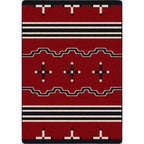 Big Chief 2 - Red American Dakota Rugs