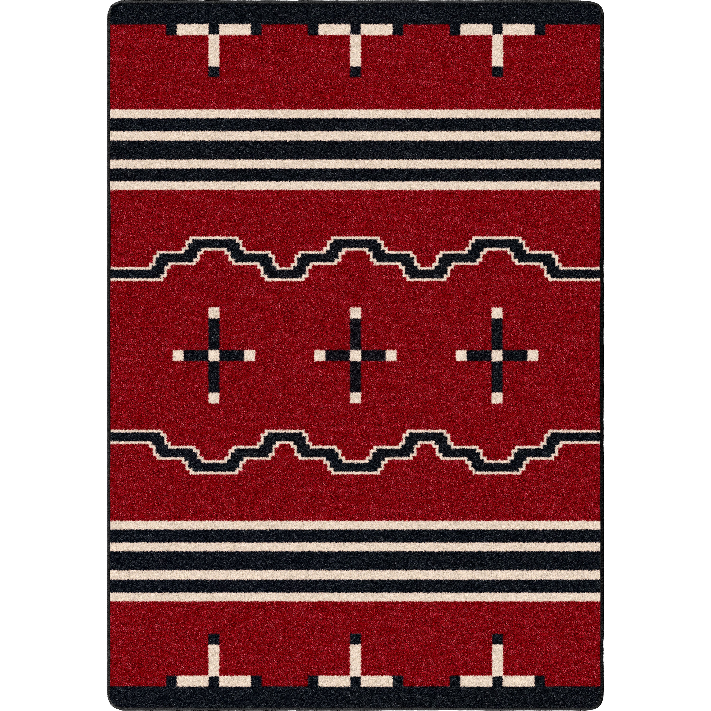 Big Chief 2 - Red American Dakota Rugs