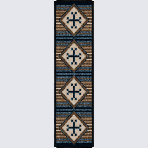 Bison Creek Black and Russett American Dakota Rugs