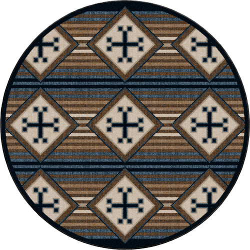 Bison Creek Black and Russett American Dakota Rugs