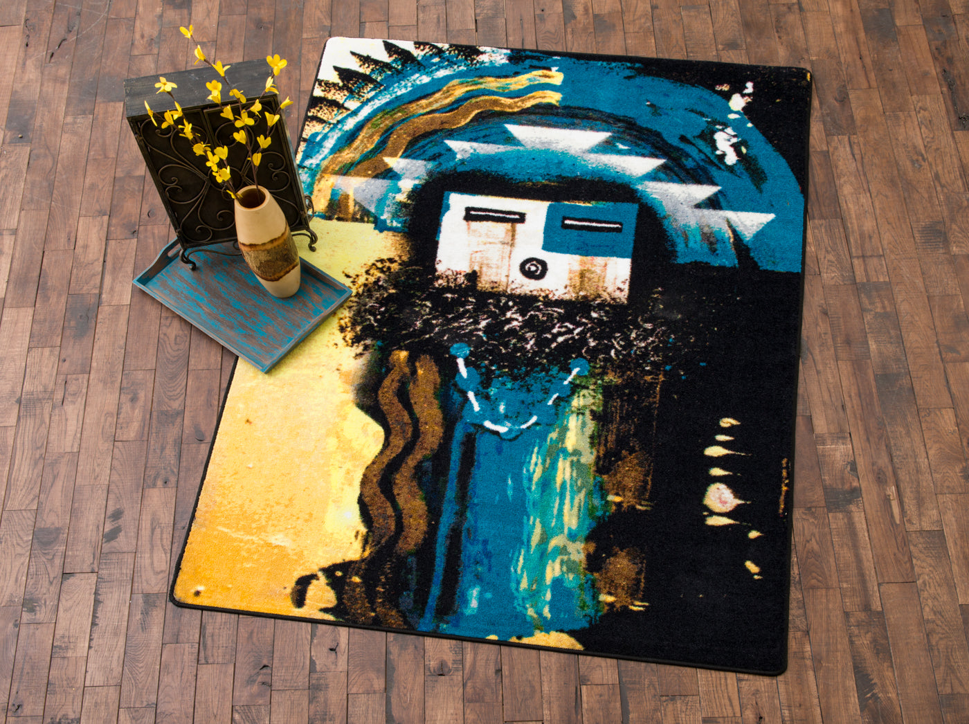 Boogie - Blue American Dakota Rugs