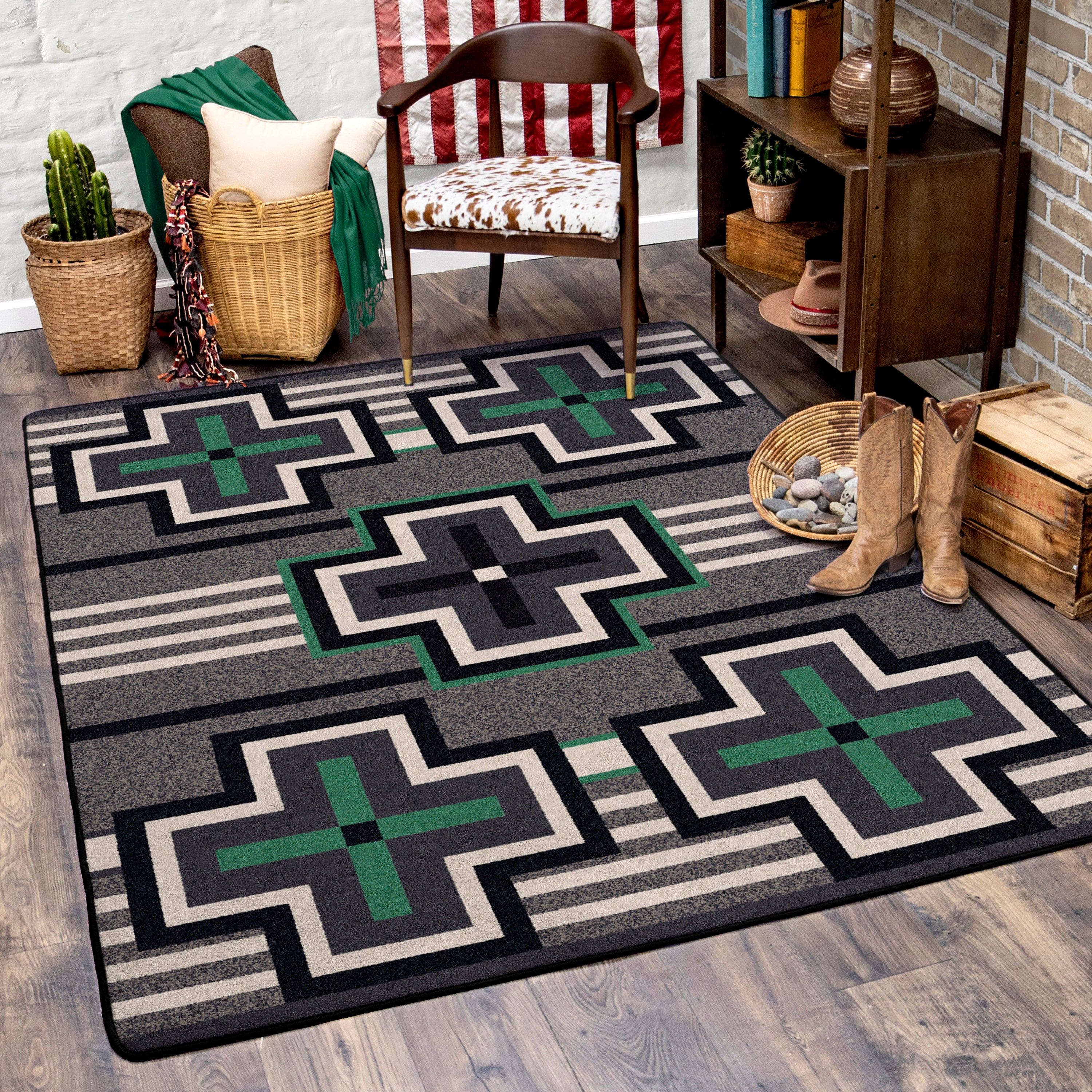 Bounty - Jade American Dakota Rugs