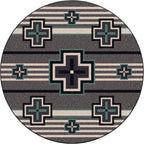 Bounty - Turquoise American Dakota Rugs