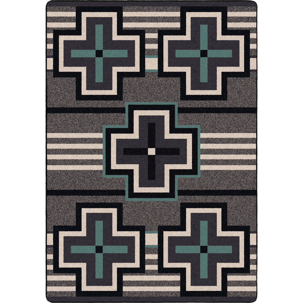 Bounty - Turquoise American Dakota Rugs