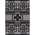 Bounty - Turquoise American Dakota Rugs