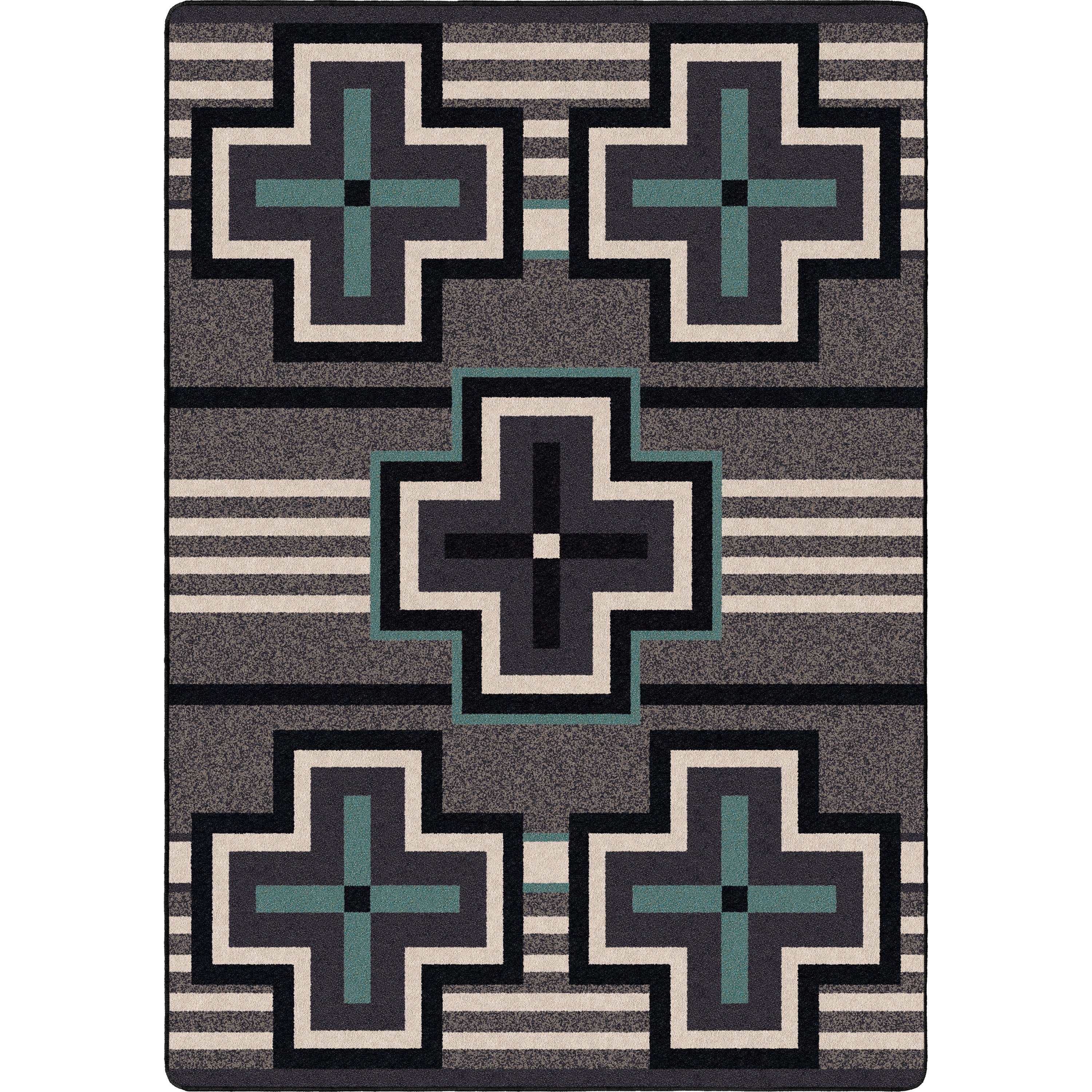 Bounty - Turquoise American Dakota Rugs