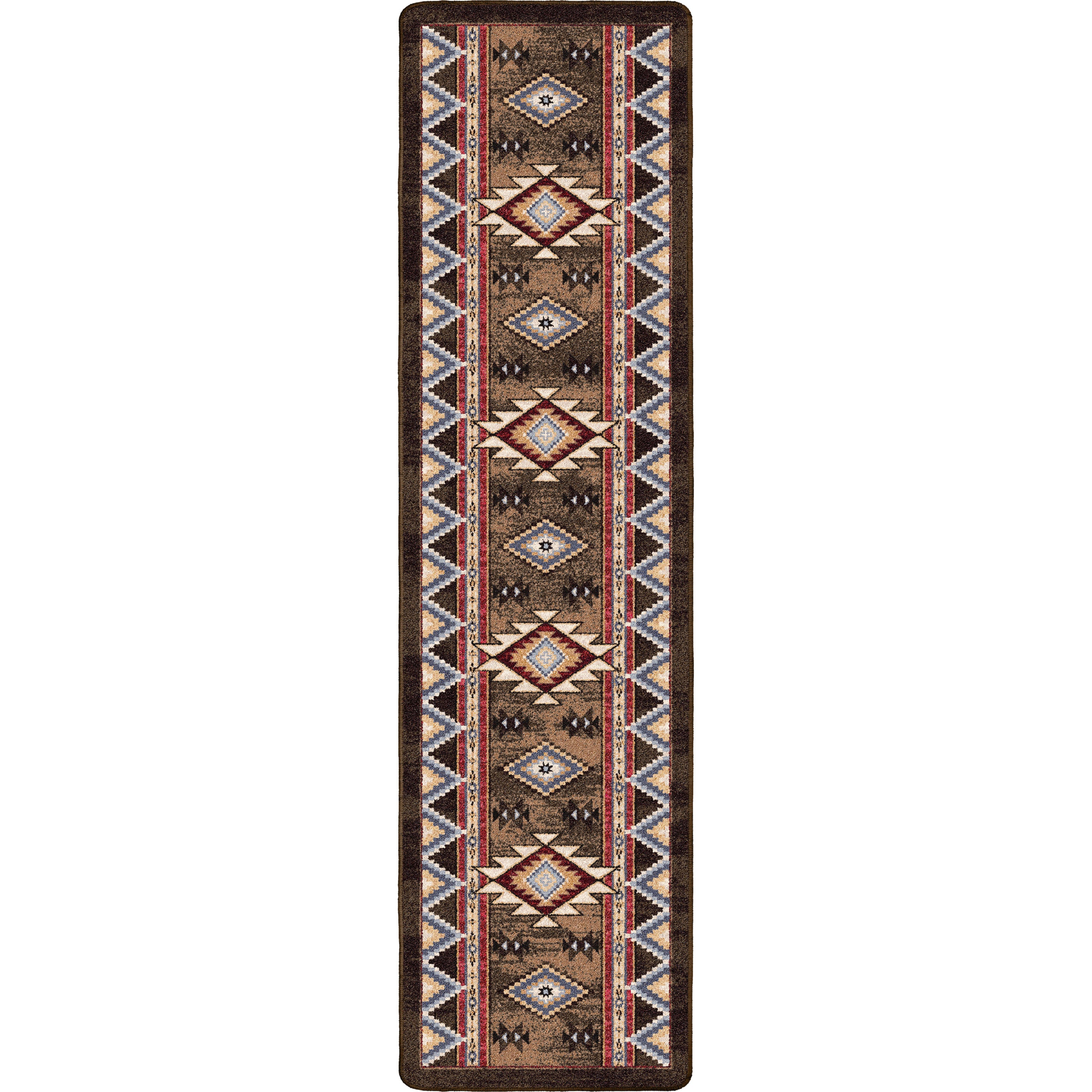 Bow Strings - Brown American Dakota Rugs