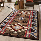 Bow Strings - Brown American Dakota Rugs