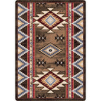 Bow Strings - Brown American Dakota Rugs