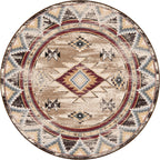 Bow Strings Distressed - Brown American Dakota Rugs