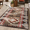 Bow Strings Distressed - Brown American Dakota Rugs