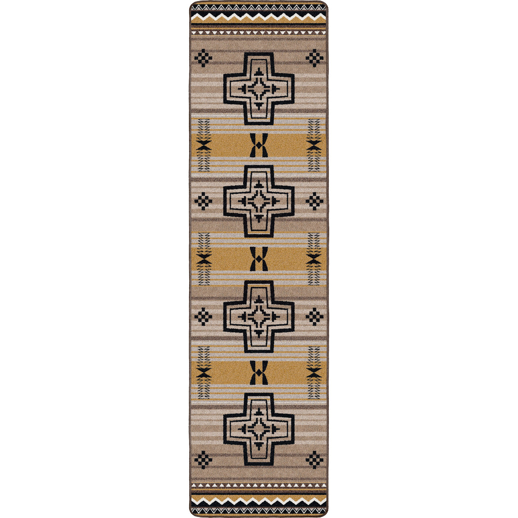 Brazos OKA - Old Gold American Dakota Rugs