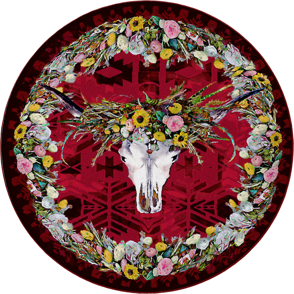 Briscoe Red American Dakota Rugs