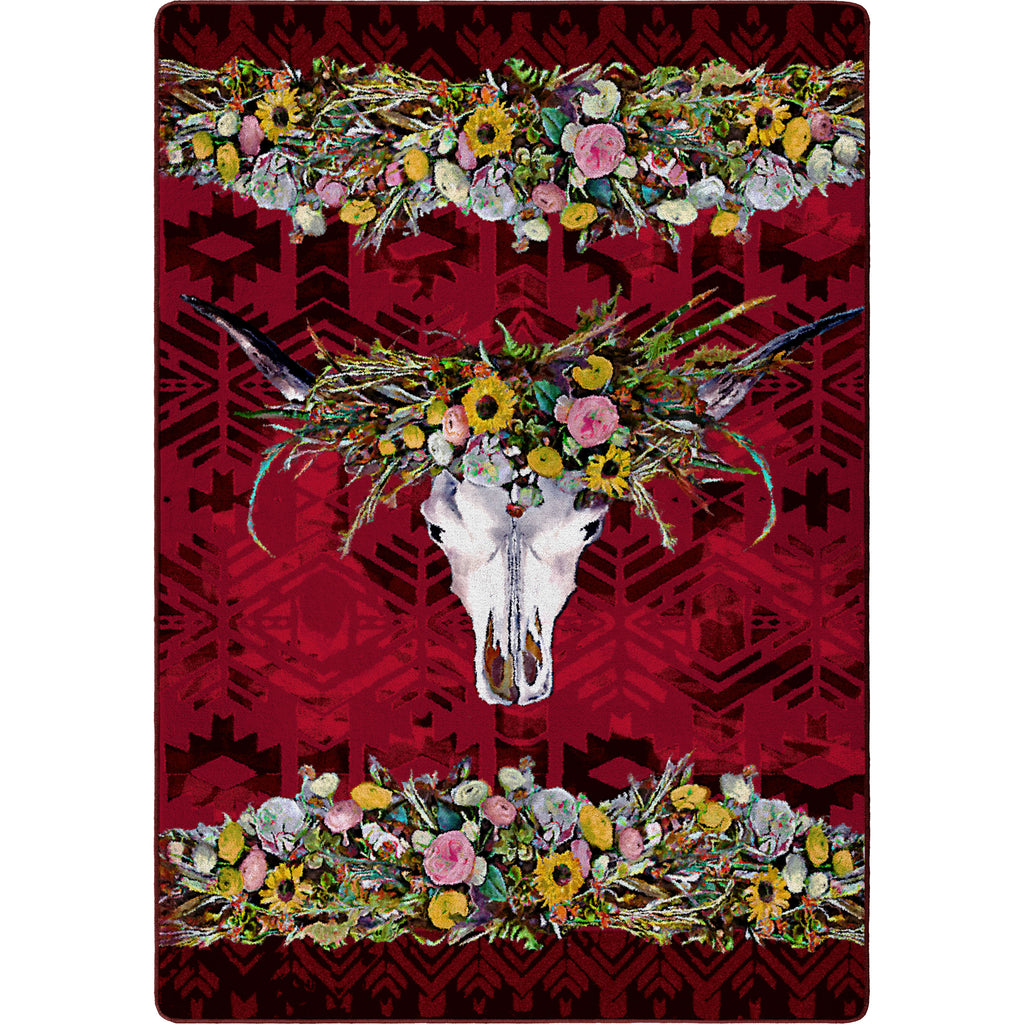 Briscoe Red American Dakota Rugs