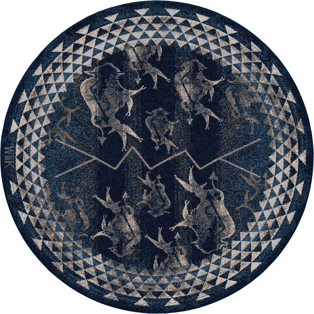 Buffalo Rising American Dakota Rugs