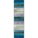 Bungalow Stripe Aqua American Dakota Rugs