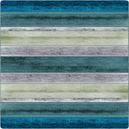 Bungalow Stripe Aqua American Dakota Rugs