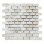 Swiss Brick Pattern Mosaic 11.75 x 11.75 Elysium