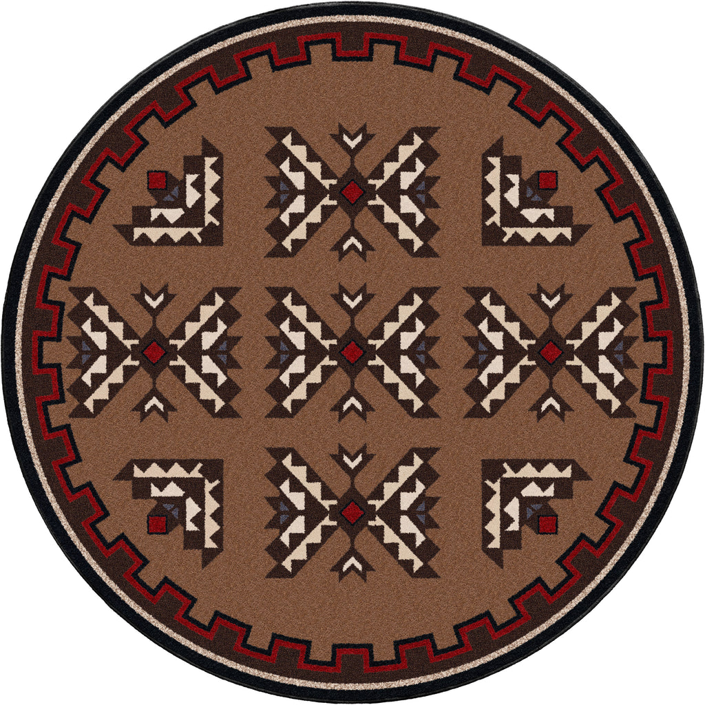 Cami Blanket - Brown American Dakota Rugs