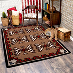 Cami Blanket - Brown American Dakota Rugs