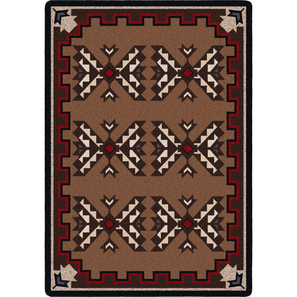 Cami Blanket - Brown American Dakota Rugs