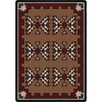 Cami Blanket - Brown American Dakota Rugs