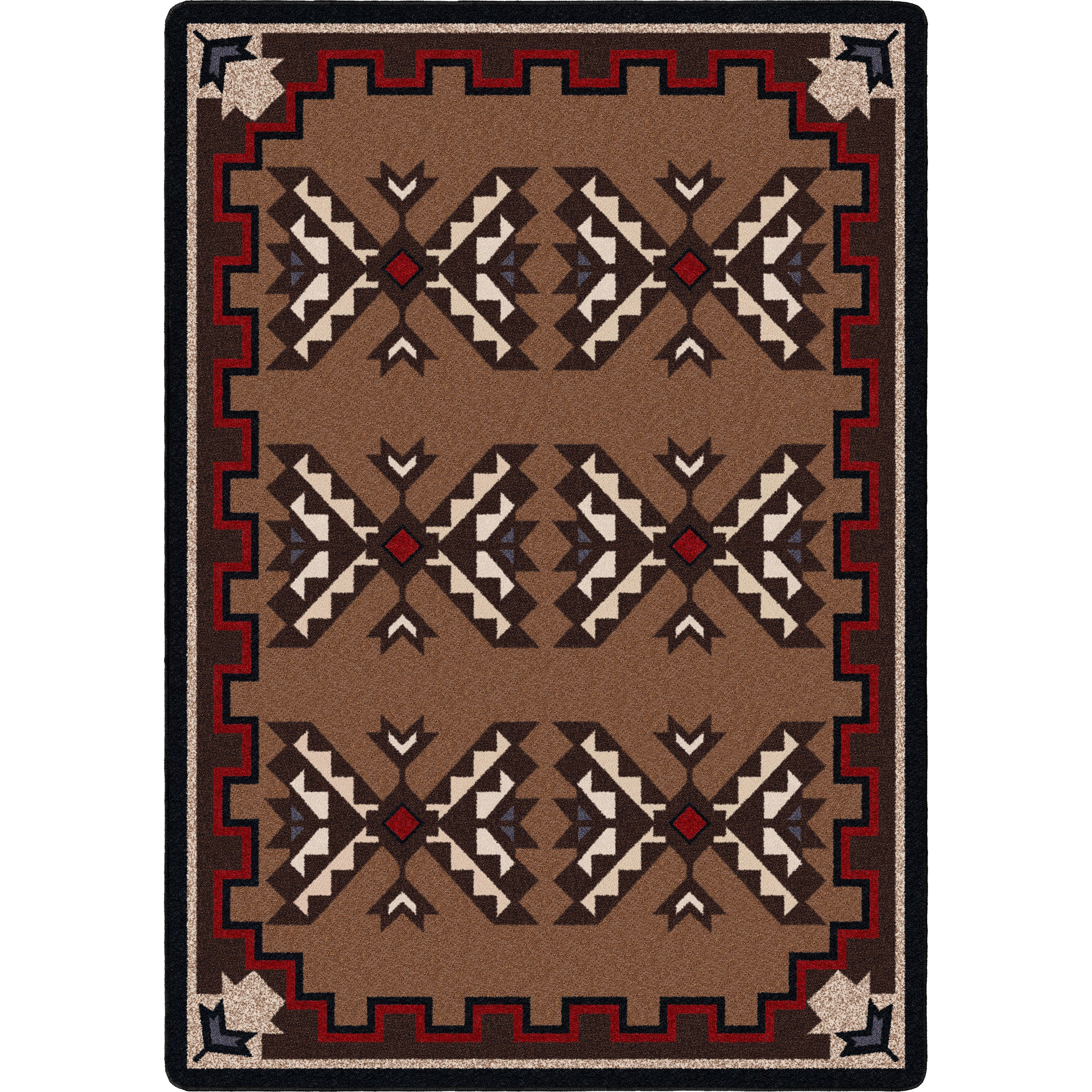 Cami Blanket - Brown American Dakota Rugs