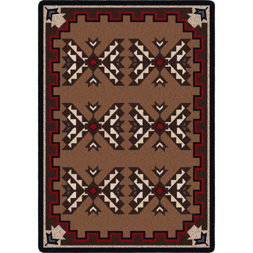Cami Blanket - Brown American Dakota Rugs