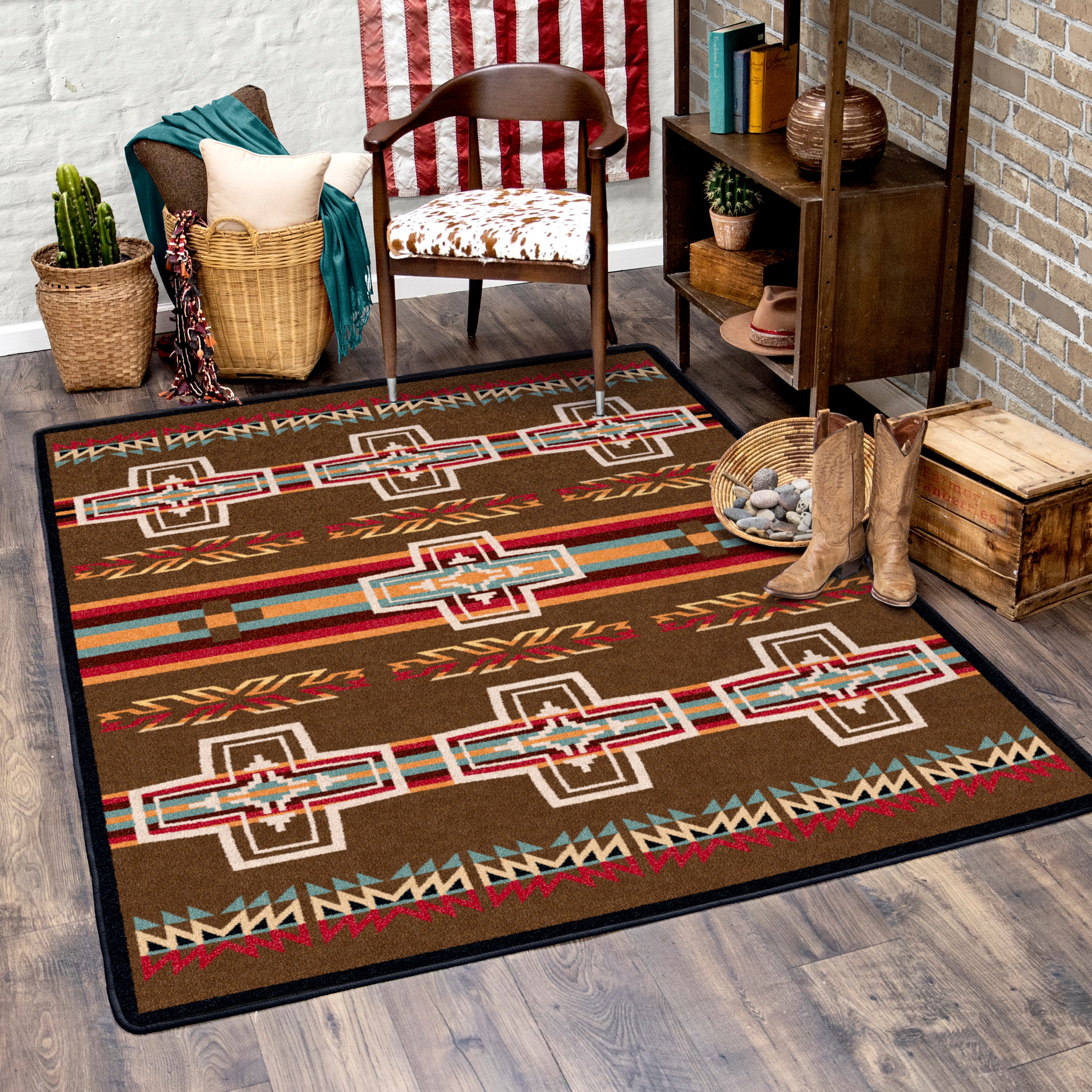 Canyon Cross - Sunset American Dakota Rugs