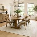 Mica Hand Spun Embroidered Jute Rug with Looped Yarn Homespice Rugs