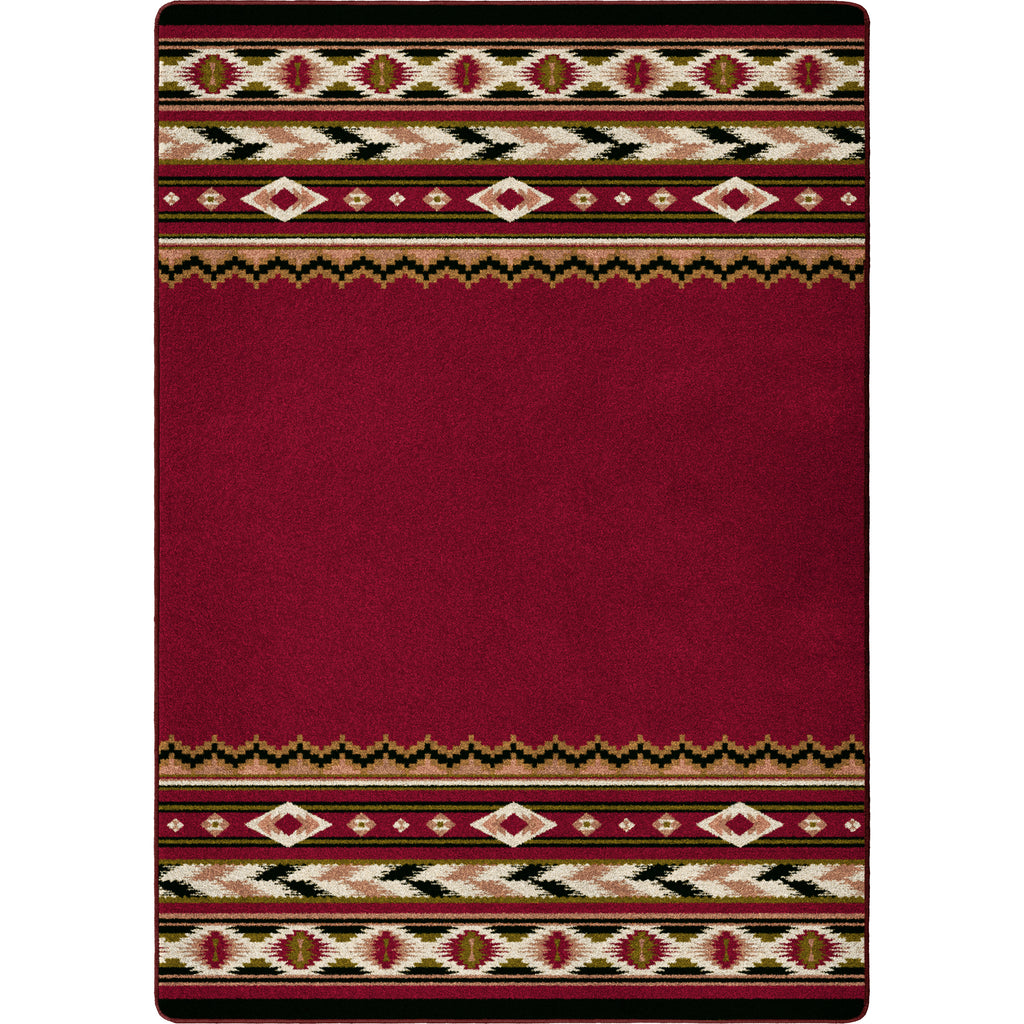 Cimarron - Red American Dakota Rugs