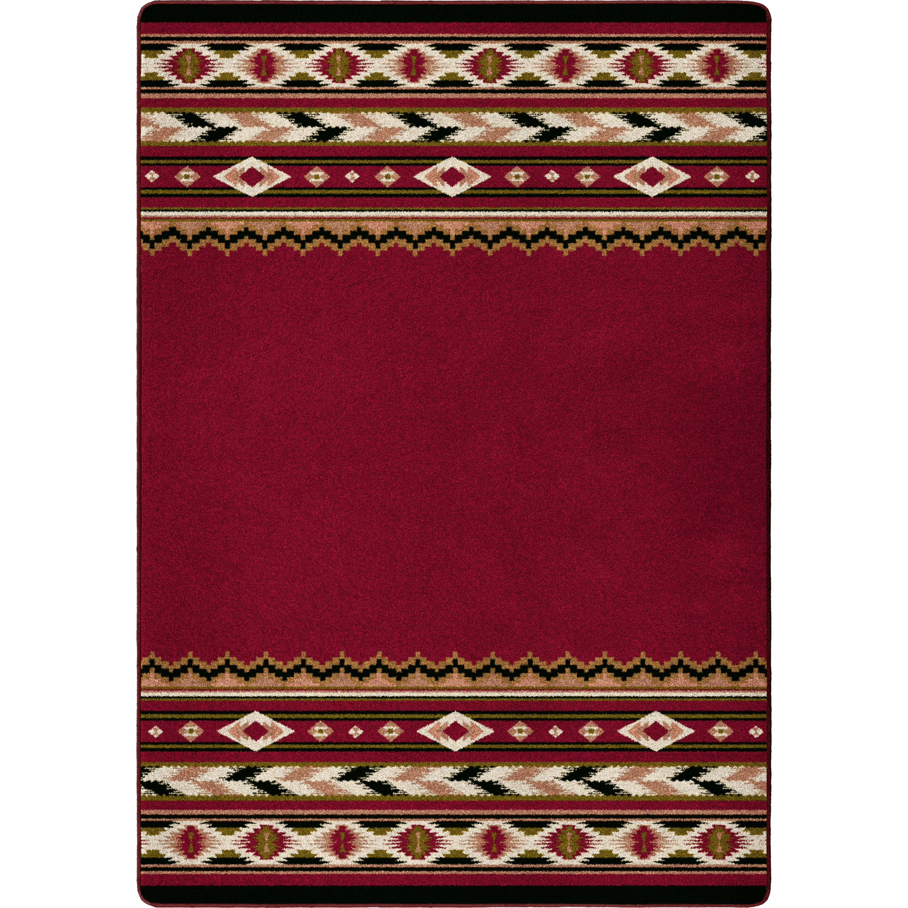 Cimarron - Red American Dakota Rugs