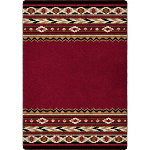 Cimarron - Red American Dakota Rugs