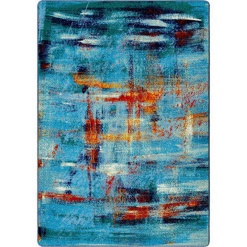 Coastal Canvas Aqua American Dakota Rugs