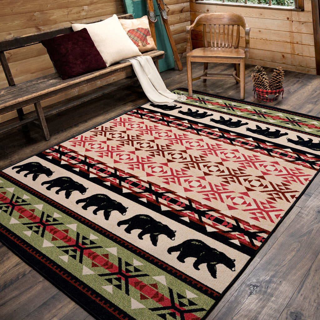 Cozy Bears American Dakota Rugs