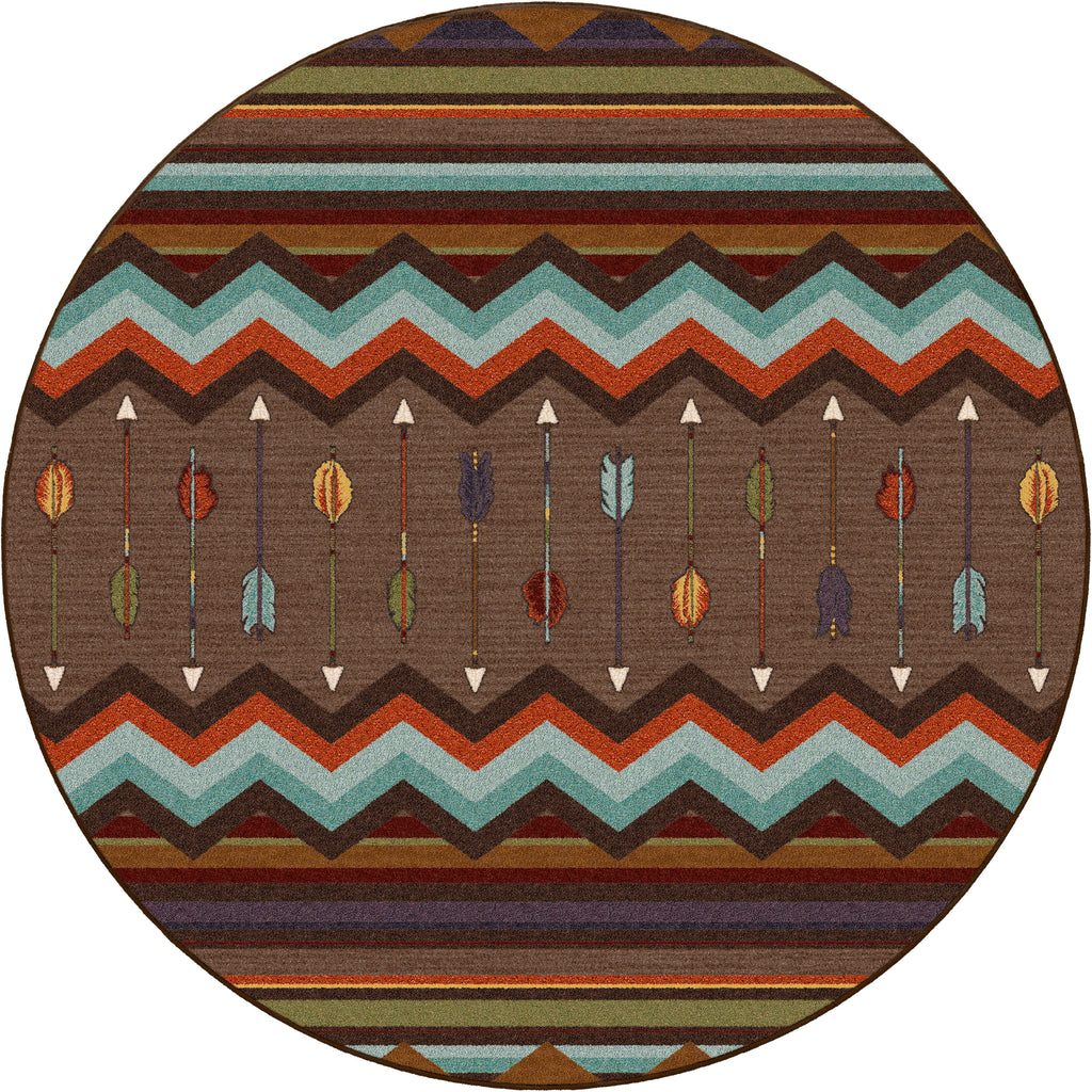 Cresting Fletcher - Rainbow American Dakota Rugs
