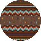 Cresting Fletcher - Rainbow American Dakota Rugs