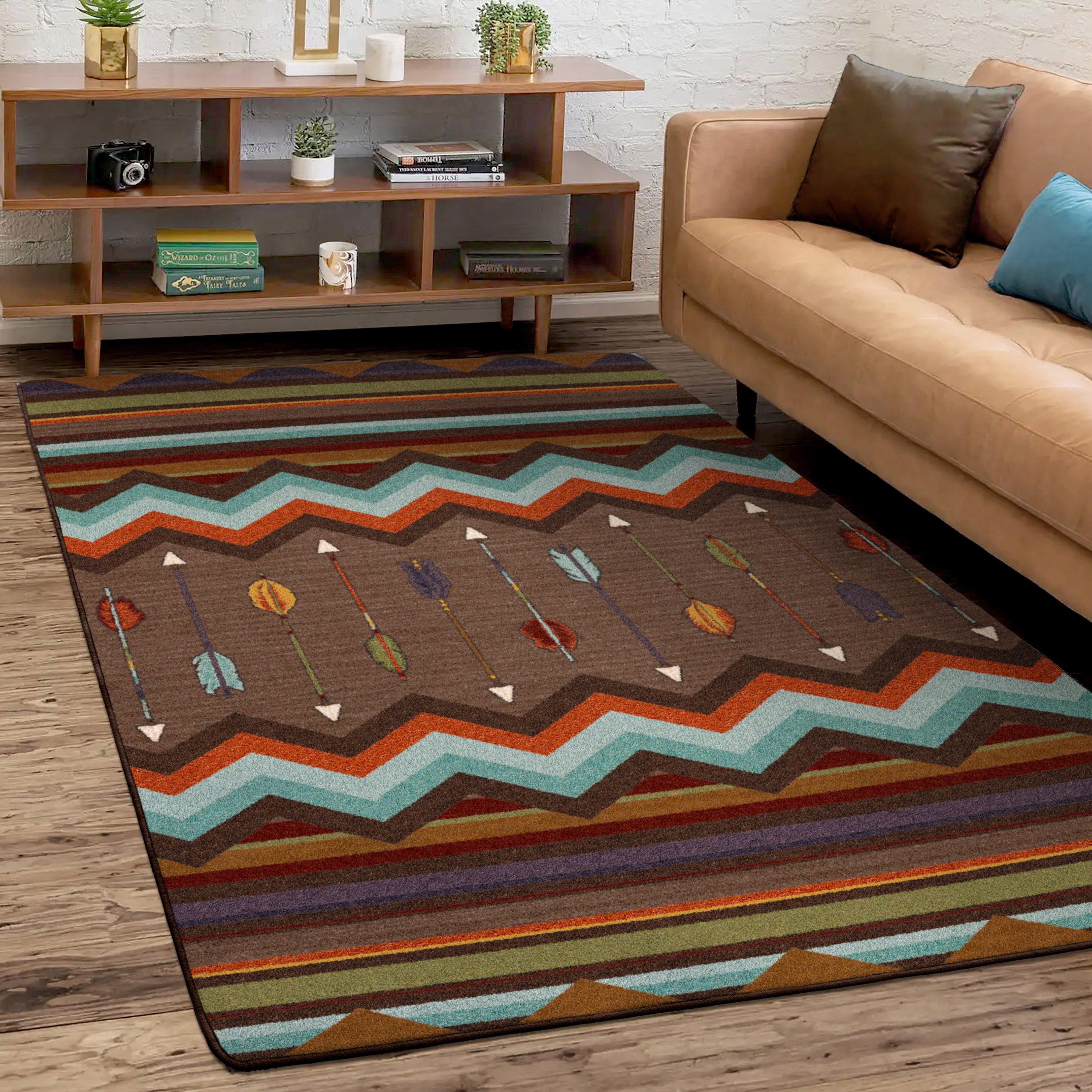 Cresting Fletcher - Rainbow American Dakota Rugs