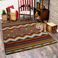 Cresting Fletcher - Rainbow American Dakota Rugs
